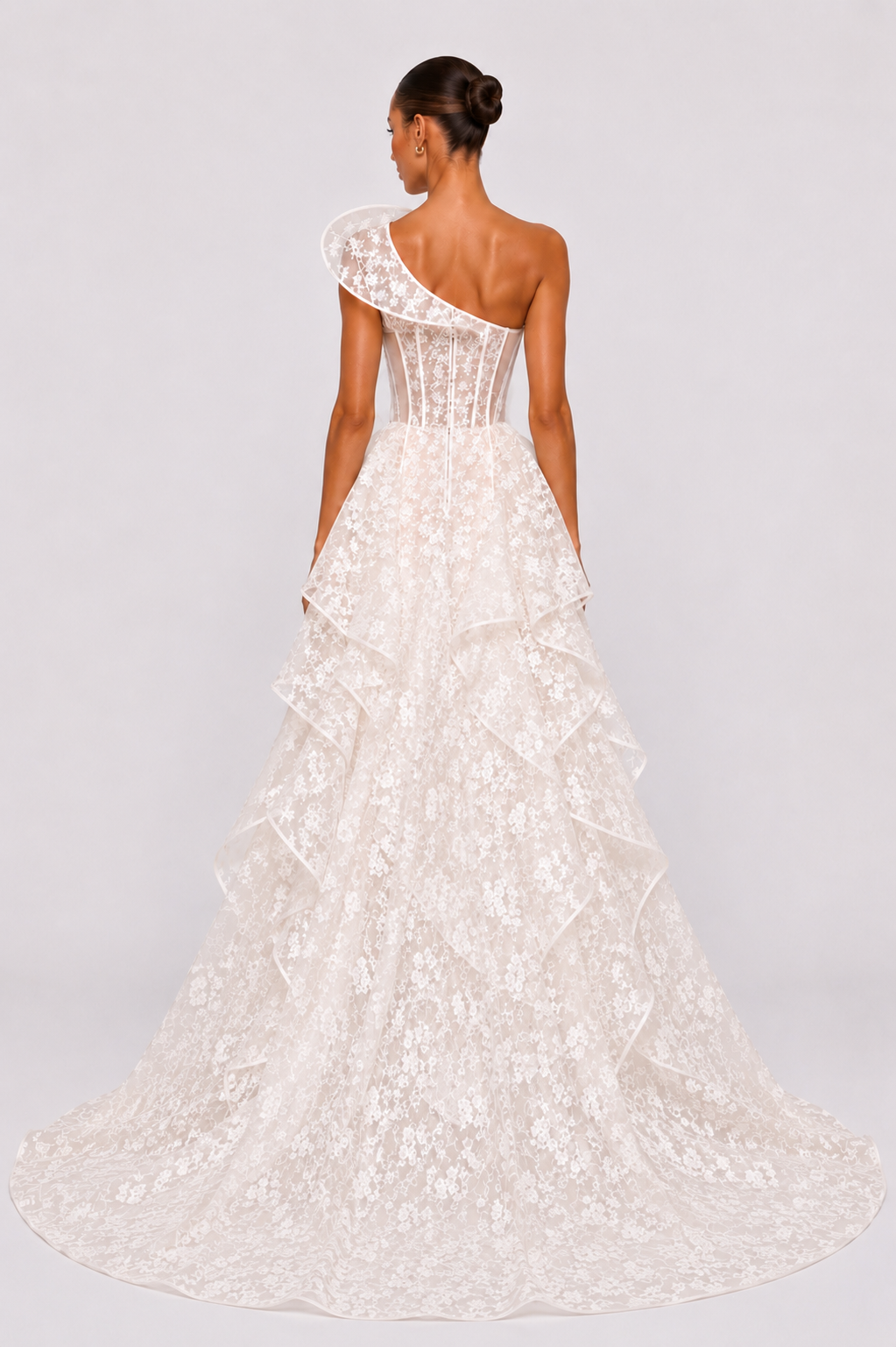 Farrah Gown (3pc Detachable Train)