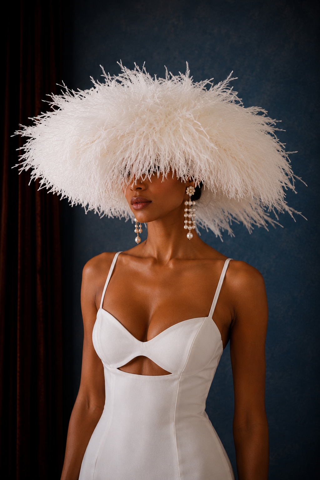 Bianca Halo Hat